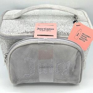 Juicy Couture Silver & Grey Bag Set